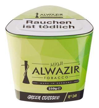 Alwazir® GREEN ODYSSEY No 34 250g Metalldose - The Fruitbooster - Kiwi Grüner Ap